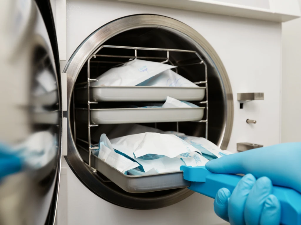 Área de esterilización en Cumbres Centro Odontológico